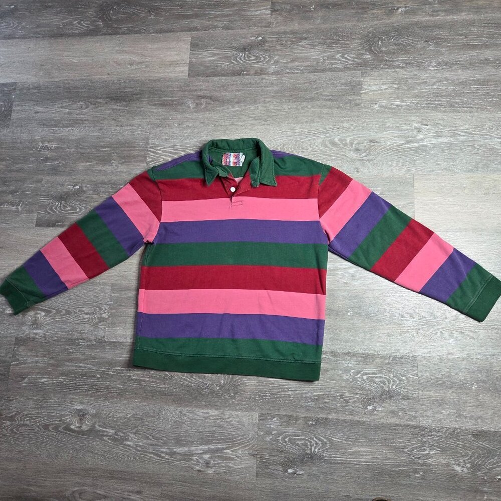 Men's Urban Outfitters - Large  Vintage Multi-Color Plaid Button-Down Shirt